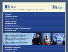 Tablet Screenshot of adtextonline.org